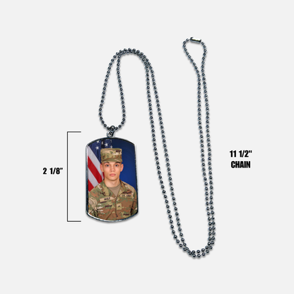 Portrait Photo Dog Tag